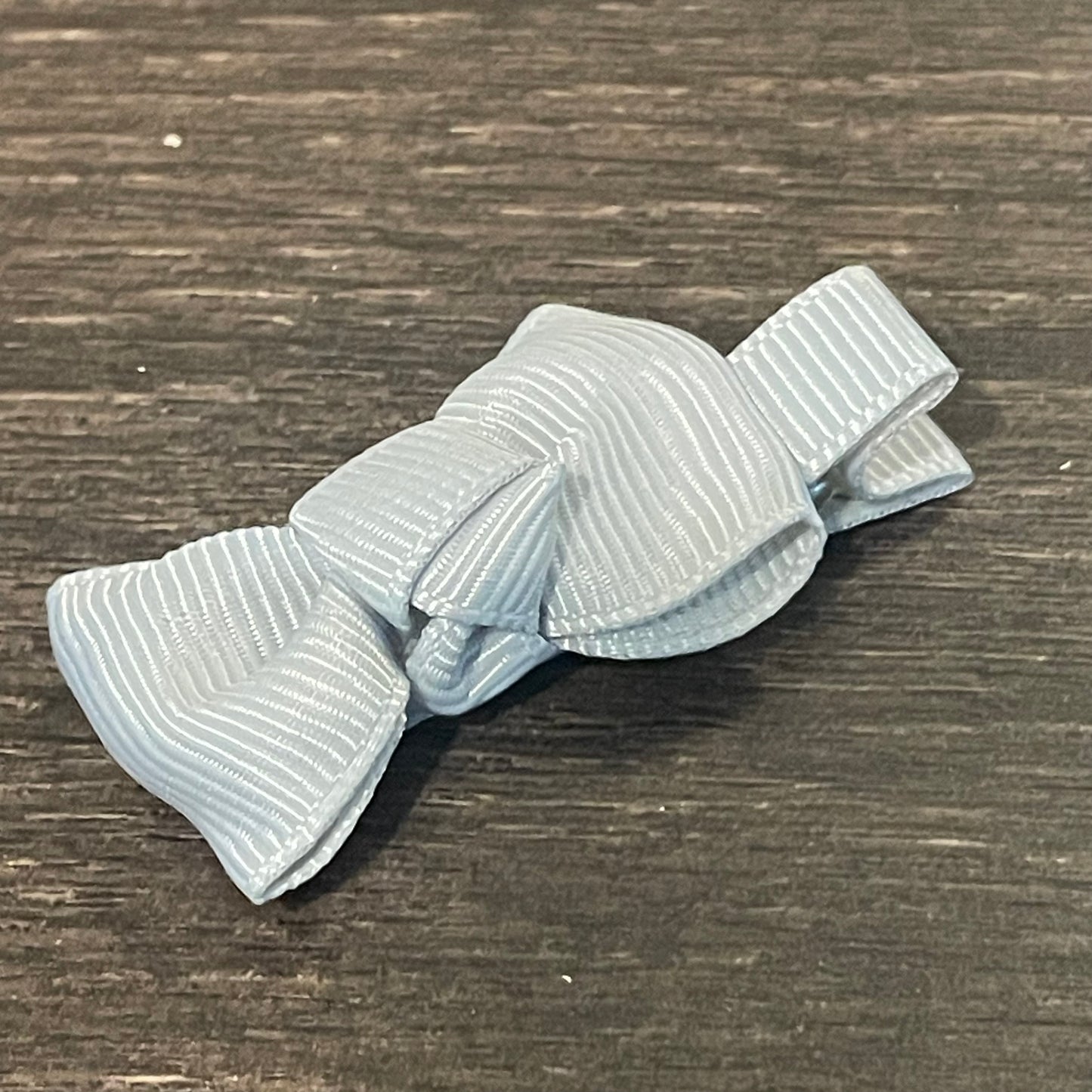 2" Mini Bow - Lt Grey