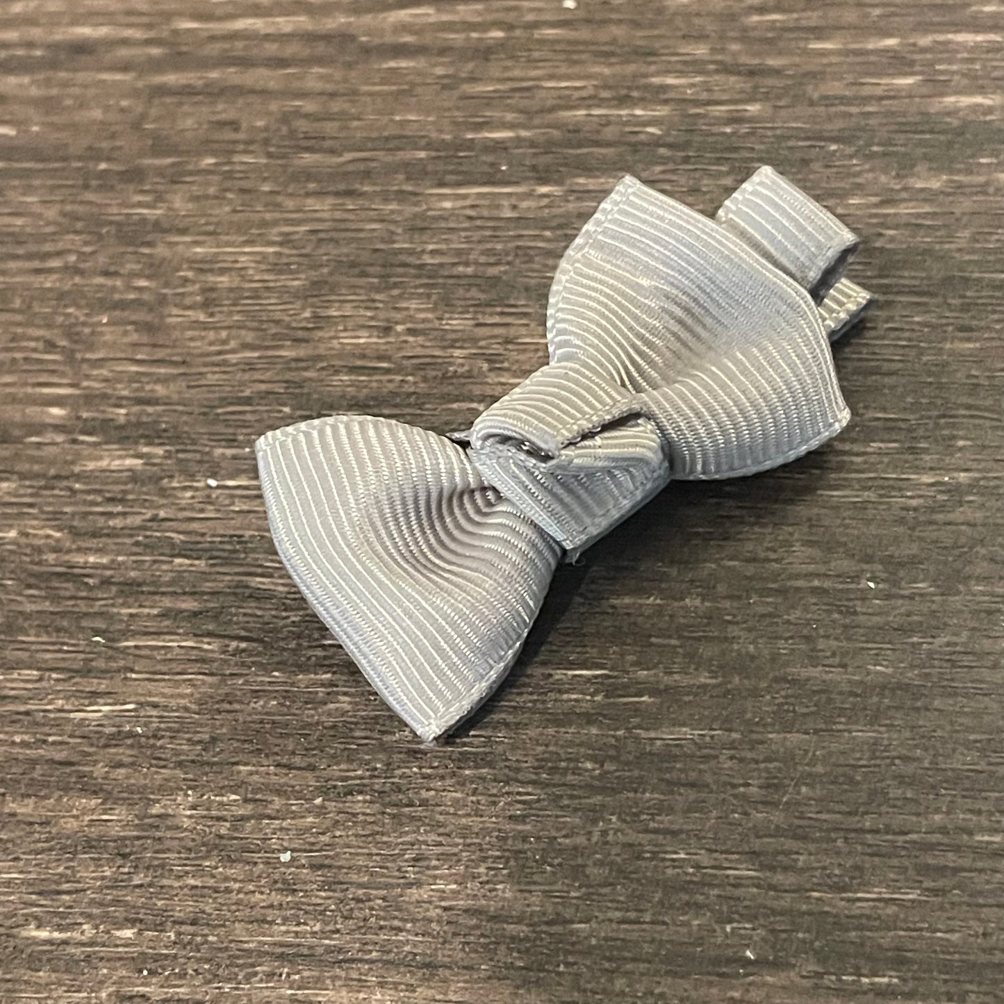 2" Mini Bow - Grey