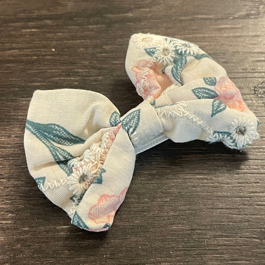 3" Bow - Pink Floral